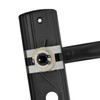 FTVOGUE Bedroom Door Lock Set Thickened Handle Black Door Handle