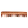 SVATV Handmade Rosewood/Rosewood Detangling Comb for Thick, Curly and Wavy