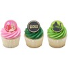 Wicked Cupcake Rings With Glinda And Elphaba, 24 Cupcake Toppers