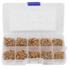 500 Pieces Assorted Tantalum Capacitors - Electrolytic Capacitor Kit with