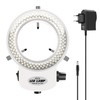 Tiamu Microscope LED Ring Light, Stereo Microscope Camera 144 LED