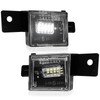 LESAUCE Full LED License Plate Light Lamp Assembly Fit for