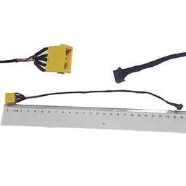 DC-in Jack for Ideapad Yoga 13 11201285 145500057 145500058 Yoga 13 20175 Yoga13 Touch 13-5934 13-5935 145500046, DC Power Jack Harness Port Connector Socket with Wire Cable.