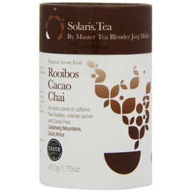 Solaris Tea Organic Loose Whole Leaf Rooibos Cacao Chai 50 g