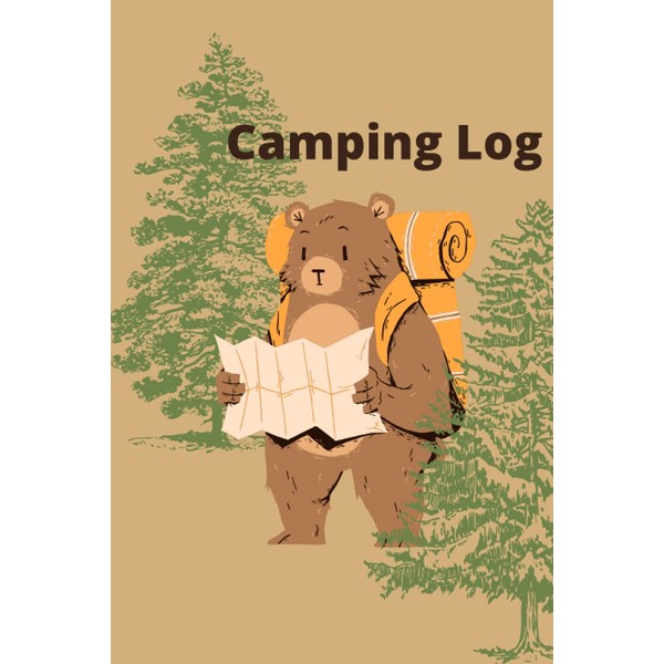 Kids Camping log book | Camp Journal | Packing list
