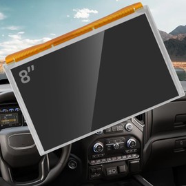8" Touch Screen Glass Digitizer LCD Radio Navigation Fit for Chevy GMC 2015-2018, Silverado Suburban Tahoe Colorado & GMC Yukon Sierra Canyon, Replace DJ080PA-01A