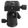 Panoramic Ball Head 360 Degree Rotating 3/8in Thread Metal Tripod