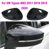 1Pair Exterior Side Rear View Mirror Cover Cap For VW