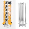 Coffee Pod Holder Tower Stand Rack Revolving Rotating 28 Capsules