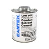 Cantex 7210603 PVC Solvent Cement Clear 1 qt