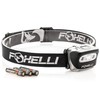 Foxelli LED Headlamp Flashlight for Adults & Kids, Running, Camping,
