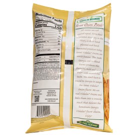 Vidalia Brands Sweet Onion Petals, Baked Crunchy Snack, Made with Real Vidalia® Onions, Gluten-Free, Delicious Golden-Baked Chips, 3.5 oz Bags (6-Pack)