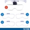 YOCTOSUN Magnifying Glasses with Light, LED Head Magnifier with 5