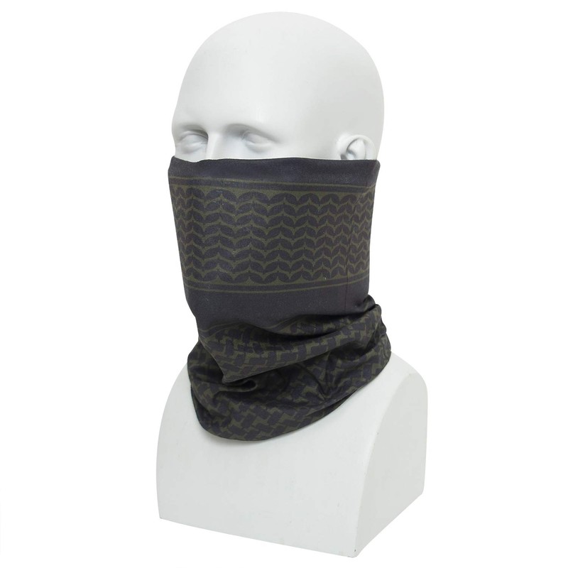 Rothco Multi-Use Tactical Wrap with Shemagh Print, Olive Drab