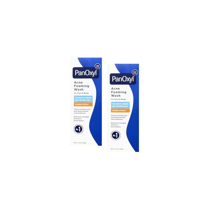 PANOXYL ACNE FOAMING WASH 5.5 oz (Pack of 2)