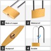 Padlock with Keys, [2 Pack] [6 Keys] Diyife 40mm Long