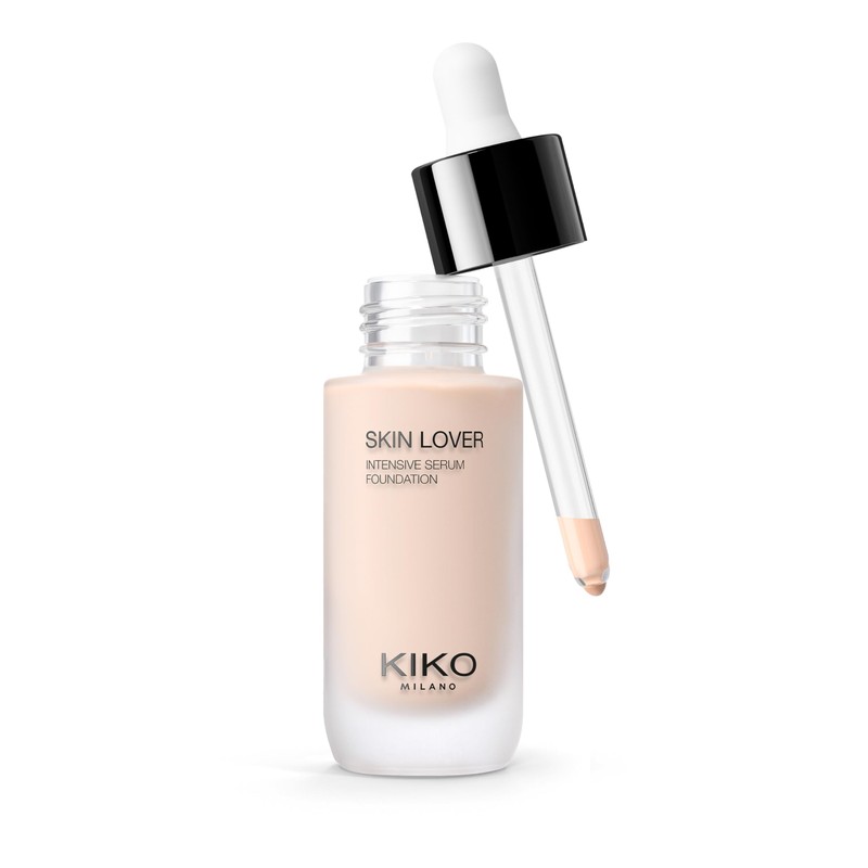 KIKO Milano Skin Lover Intensive Serum Foundation 1NG, Feuchtigkeitsspendende Serum-Foundation