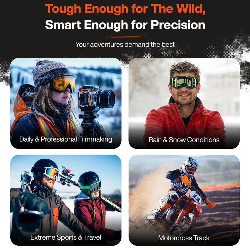 Armor Vision 62mm Smart Film Goggle Lens Cover Protector -