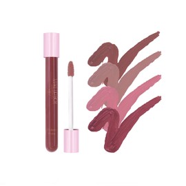 MUBOX 5 Labiales Matte Larga Duración tonos Nude Collection lip gloss endless Matte 12-horas Touch-proof libres de plomo, conservadores y parabenos,cruelty free