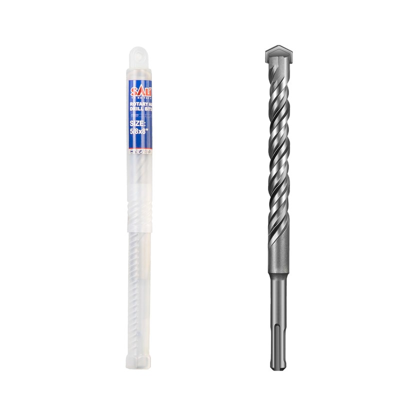 SALI Rotary Hammer Drill Bits 5/8"*8" 10 Pcs Rotary Hammer