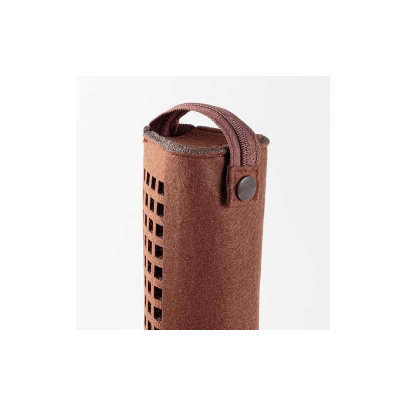 meigan 2086-01 Glasses Case, Soft, Slim, Lightweight, Compact, Stylish, Recycled