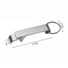 4Pcs Bottle Opener Keyring Key Chain Black Bottle Opener Keyring