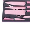 HEEPDD 6 Piece Kitchen Knife Set, Non Stick Coated Chef