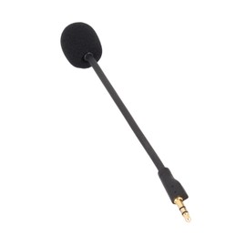 Game Mic for LogitechG PRO G PRO X Replacement, Flexible Detachable Headset Microphone Boom with 3.5mm Rotatable Gold Plated Plug, Noise Cancelling