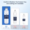 GLACIER FRESH Water Filter LT1000PC Replacement for Refrigerator, Compatible with