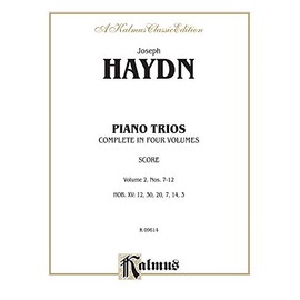 Trios for Violin, Cello and Piano, Vol 2: Nos. 7-12 (Kalmus Edition)