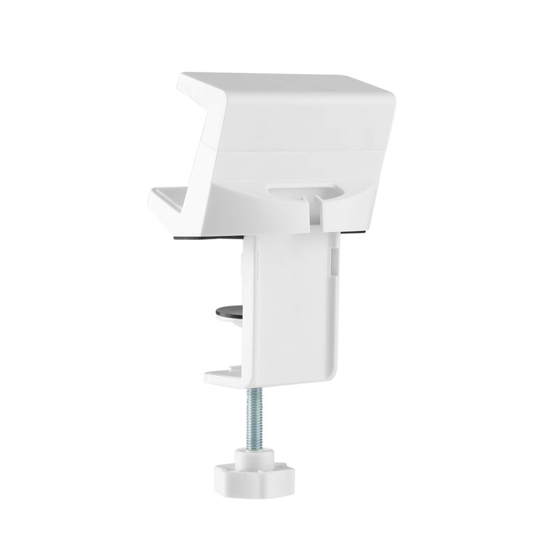 InLine® Table Clamp for Power Strip, White