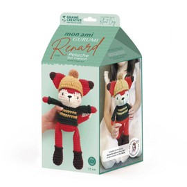Graine Créative Amigurumi Crochet Fox Plush Animal Kit