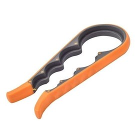 Generic Jar Bottle Opener for Weak Hands, 4 in 1 Multi-Function Non-Slip Can Lid Opener Tool, Suitable for Seniors with Arthritis, Low Strength and Children (ORANGE), SMALL