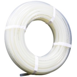 Neo-Pure - 3/8" OD LLDPE Polyethylene Tubing (1/4" ID) | Pneumatic Hose Pipe Air Hose for Air Line or Fluid Transfer Applications | Flexible and Durable (Natural, 10FT (3/8" OD))