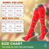 Bropite Calcetines de compresión para hombres y mujeres, 6 pares