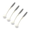 PACKOVE 4PCS Long Handle Cleaning Brush Set for Pots and