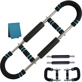 Venbytech for Twister Arm Exerciser 40-130Lbs Adjustable Power Bar 2 ngs Training Poster