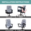 Melaluxe Office Chair Cover - Universal Stretch Desk Chair Cover,