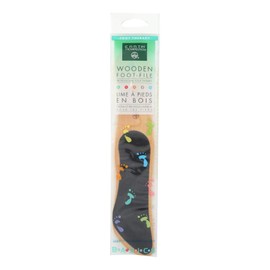 Lima de pie de madera Earth Therapeutics 1 cada uno