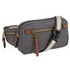 camel active Bari Women's Belt Bag Bum Bag, Dark Grey,
