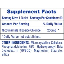 Liposomal Nad 60 Tabs Hi Tech Pharma Nicotinamida Es                                                                                                  