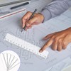 Pack of 6 Rulers 15 cm, Ruler Primary School, Ruler