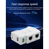 CERRXIAN Ethernet Surge Protector 1000Mbps DIN Rail Network Surge Protector