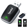 SPEDAL 2 in 1 Wireless Apple CarPlay Adapter, Converts Wiredto