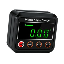 Fenteer Digital Angle Gauge Level Angle Finders Portable Universal Inclinometer Angle Protractor for Construction Carpentry Electrical, with Beep Backlight