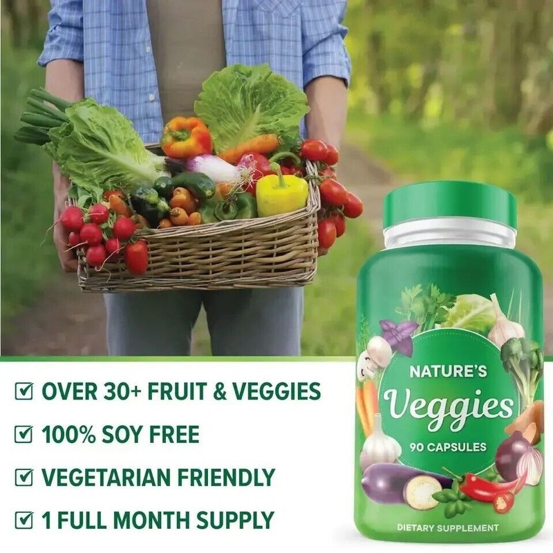 LineOne Balanced and Natural Whole Food Fruits and Veggies Dietary