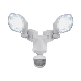 Sunforce 100 LED Twin Head Solar Motion Light with Corner Mounting Feature