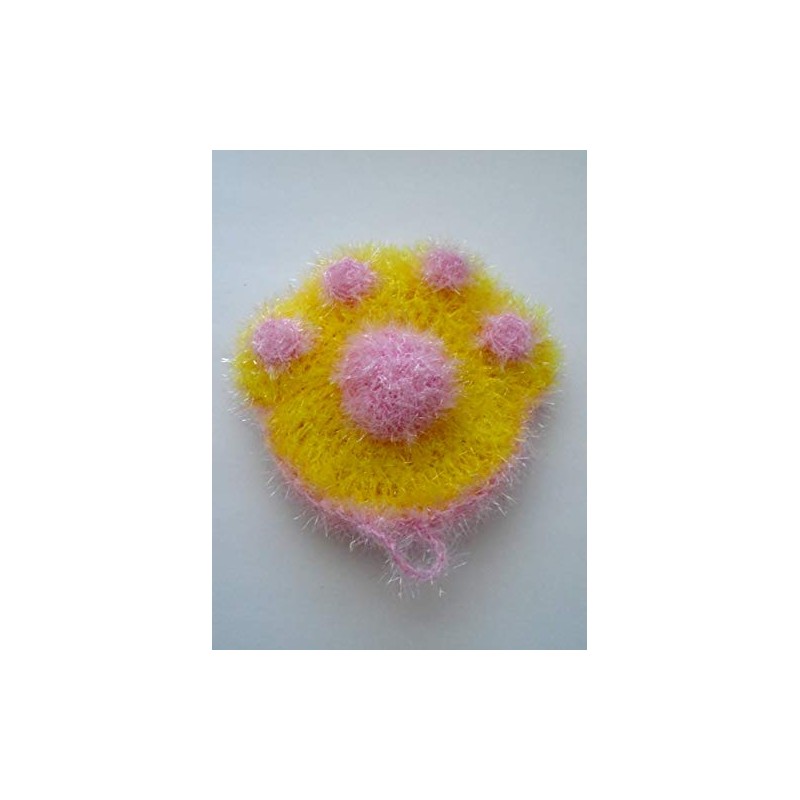 Dish Scrubby 2 Pack Scrubber Reusable Cloth Dish Washing Sponge(Puppy