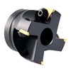 Accusize Industrial Tools 2-1/2 inch Indexable Face Milling Cutter 90