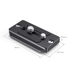 SmallRig Arca Plate Quick Release Plate for Tripod Use, Arca-Swiss Standard - 2146B